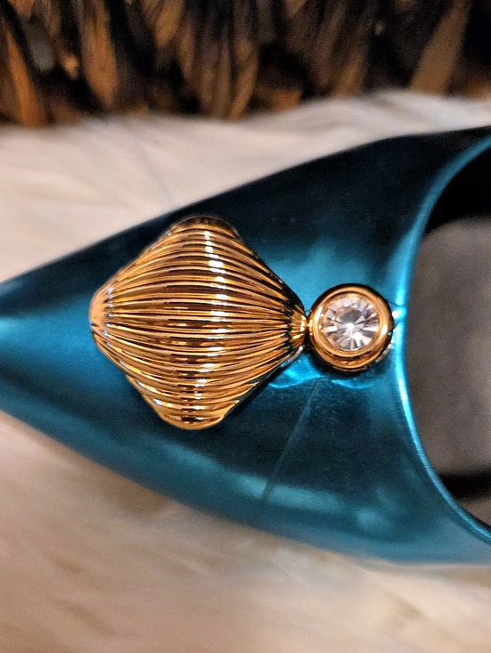 Call It Spring Shoes - Call It Spring Blue stilleto Heel Pump